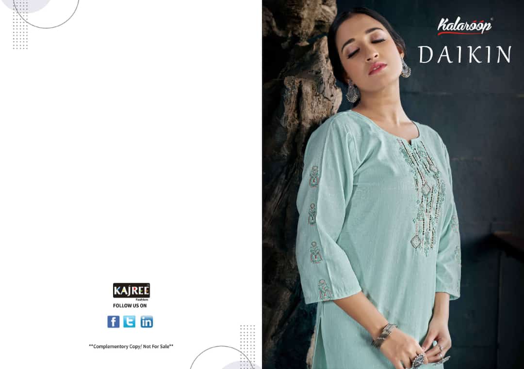 Kajree Daikin New Fancy Designer Ethnic Wear Kurti Collection